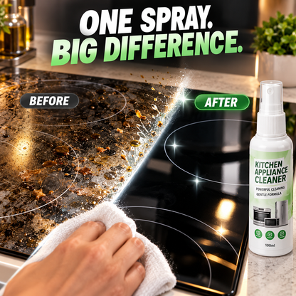 💥 50% OFF🧴 Kitchen Appliance Cleaner✨ Gentle Formula, Cuts Grease & Leaves Shine