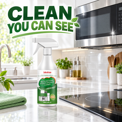 💥 50% OFF🧴 Kitchen Appliance Cleaner✨ Gentle Formula, Cuts Grease & Leaves Shine