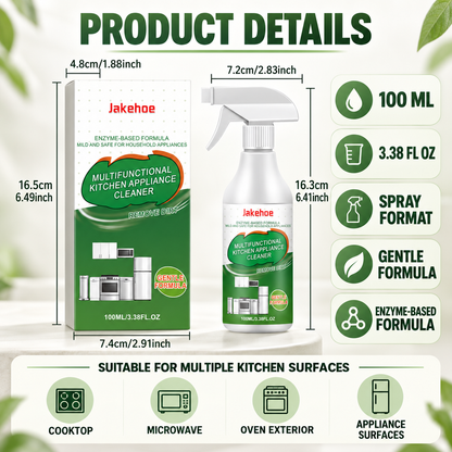 💥 50% OFF🧴 Kitchen Appliance Cleaner✨ Gentle Formula, Cuts Grease & Leaves Shine