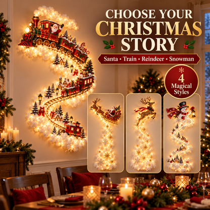 ✨50% OFF🎄 Christmas Wonderland Wall Light✨ Cozy Holiday Glow for Home
