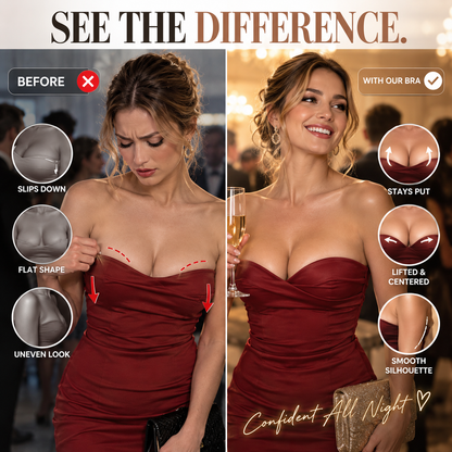 💥 50% OFF 👙 Stay-Put Strapless Bra ✨ No Straps, Less Adjusting