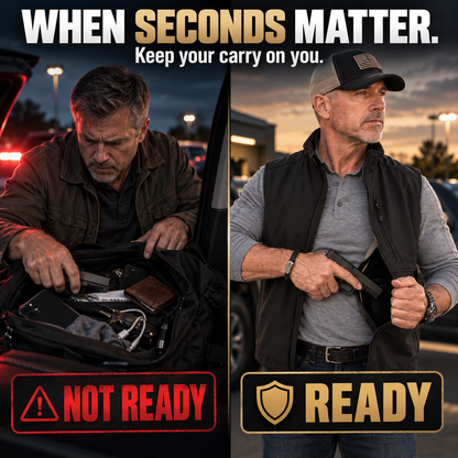🔥Limited Time-50% OFF🦺 Premium Concealed Carry Vest ✨ Stay Ready & Keep Essentials Close