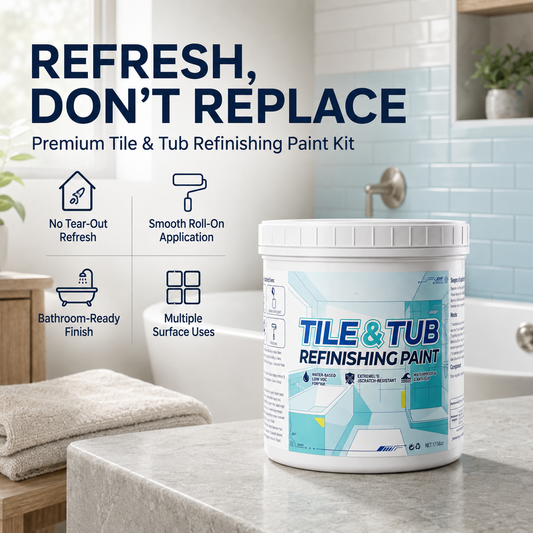 Premium Tile & Tub Refinishing Paint Kit