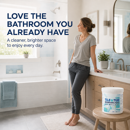 Premium Tile & Tub Refinishing Paint Kit