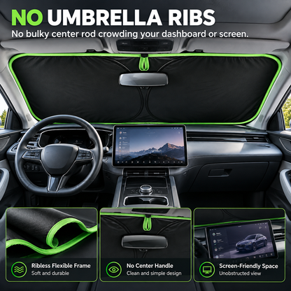Foldable Car Windshield Sun Shade | Summer Interior Protection