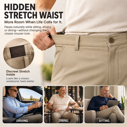 TimelessFlex – Men's High Stretch Straight Fit Pants