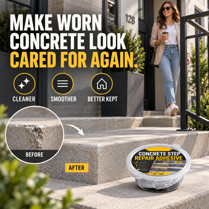 🧰 Special Sale🛠️ Concrete Step Repair Adhesive🏗️ Fix Cracks & Chips in Minutes