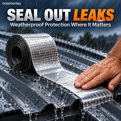 Heavy-Duty Butyl Waterproof Repair Tape – Heat-Resistant Self-Adhesive Seal for Roofs, Pipes & Cracks
