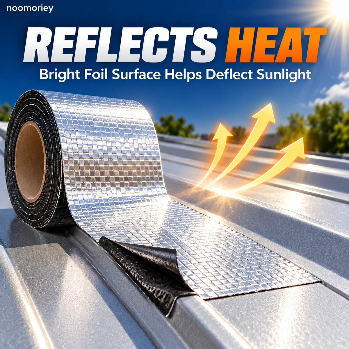 Heavy-Duty Butyl Waterproof Repair Tape – Heat-Resistant Self-Adhesive Seal for Roofs, Pipes & Cracks