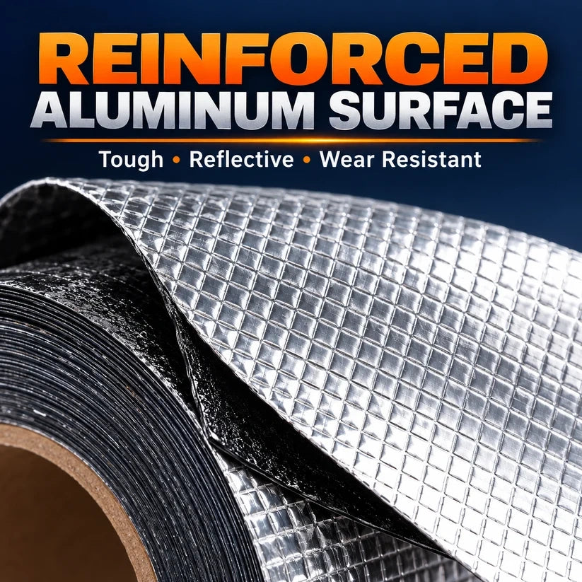 Heavy-Duty Butyl Waterproof Repair Tape – Heat-Resistant Self-Adhesive Seal for Roofs, Pipes & Cracks