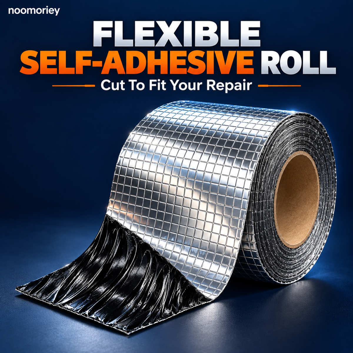 Heavy-Duty Butyl Waterproof Repair Tape – Heat-Resistant Self-Adhesive Seal for Roofs, Pipes & Cracks