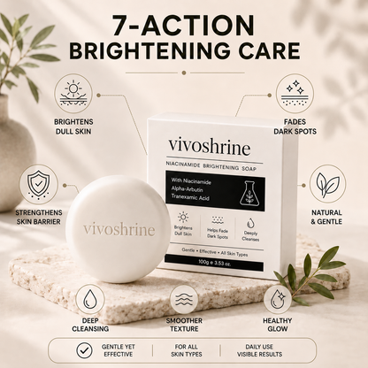 💆‍♀️Niacinamide Skin Brightening Soap melasma dark spots freckle