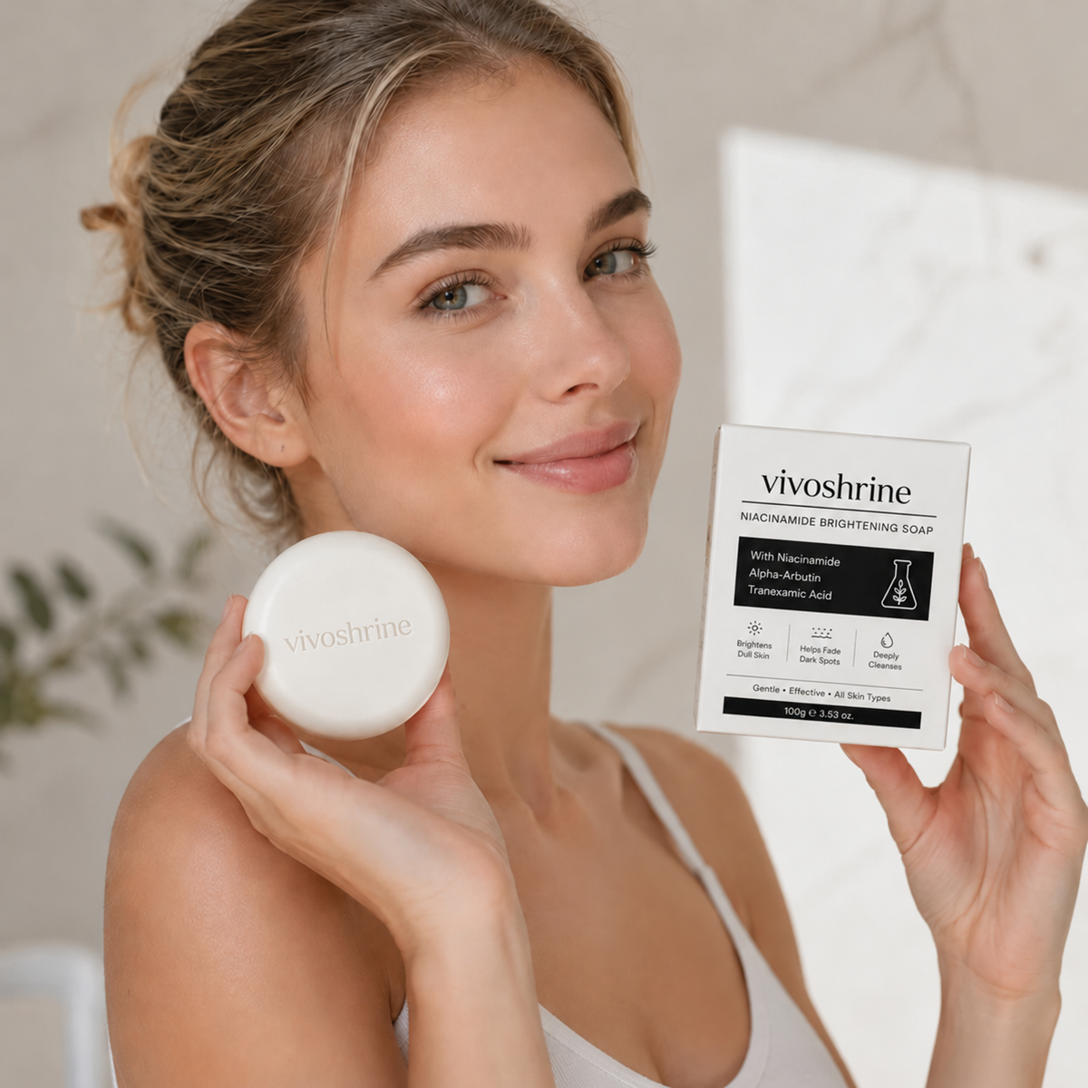 💆‍♀️Niacinamide Skin Brightening Soap melasma dark spots freckle