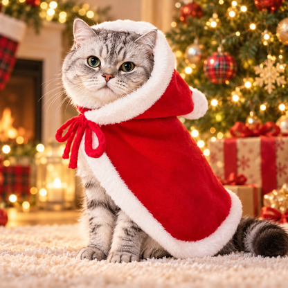 🎄 Christmas Must-Have 🐾 Holiday Pet Costume – Cozy Festive Outfit for Dogs & Cats