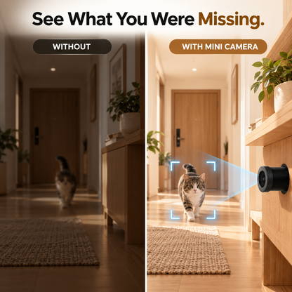 🔥Special Sale | Mini Portable Security Camera — Small Size, More Peace of Mind
