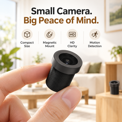 🔥Special Sale | Mini Portable Security Camera — Small Size, More Peace of Mind