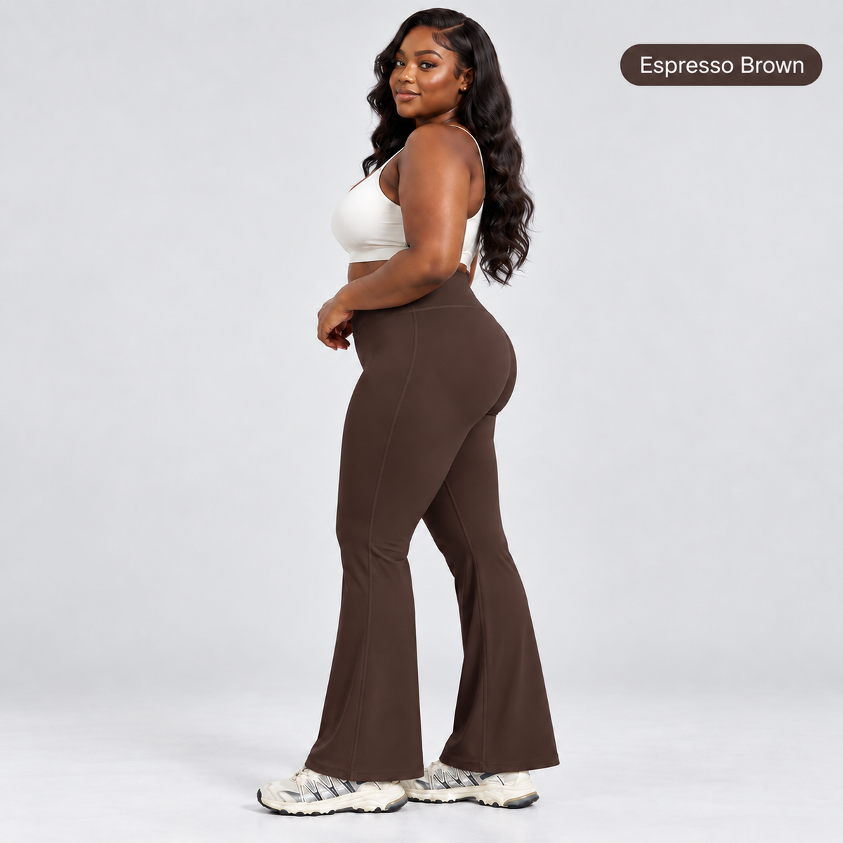 ⚡ LIMITED TIME OFFER 🍑 High-Waist Sculpting Flare Leggings | Rounder Curves, Flattering Flare