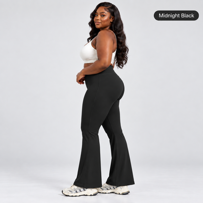 ⚡ LIMITED TIME OFFER 🍑 High-Waist Sculpting Flare Leggings | Rounder Curves, Flattering Flare
