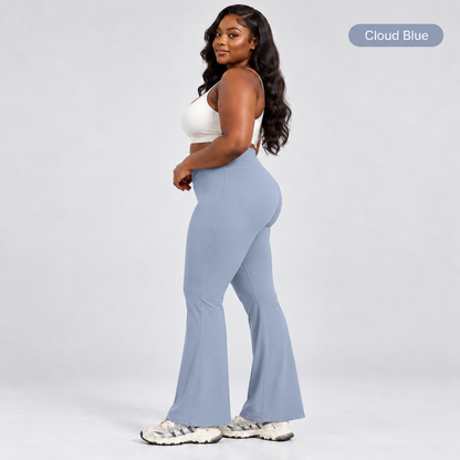 ⚡ LIMITED TIME OFFER 🍑 High-Waist Sculpting Flare Leggings | Rounder Curves, Flattering Flare