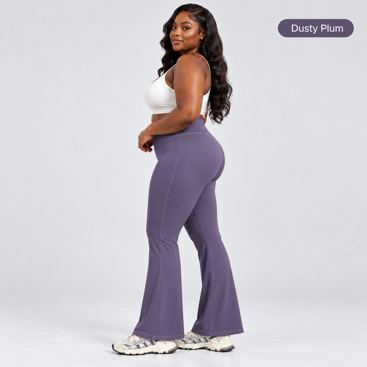 ⚡ LIMITED TIME OFFER 🍑 High-Waist Sculpting Flare Leggings | Rounder Curves, Flattering Flare