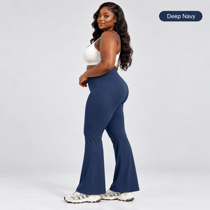 ⚡ LIMITED TIME OFFER 🍑 High-Waist Sculpting Flare Leggings | Rounder Curves, Flattering Flare