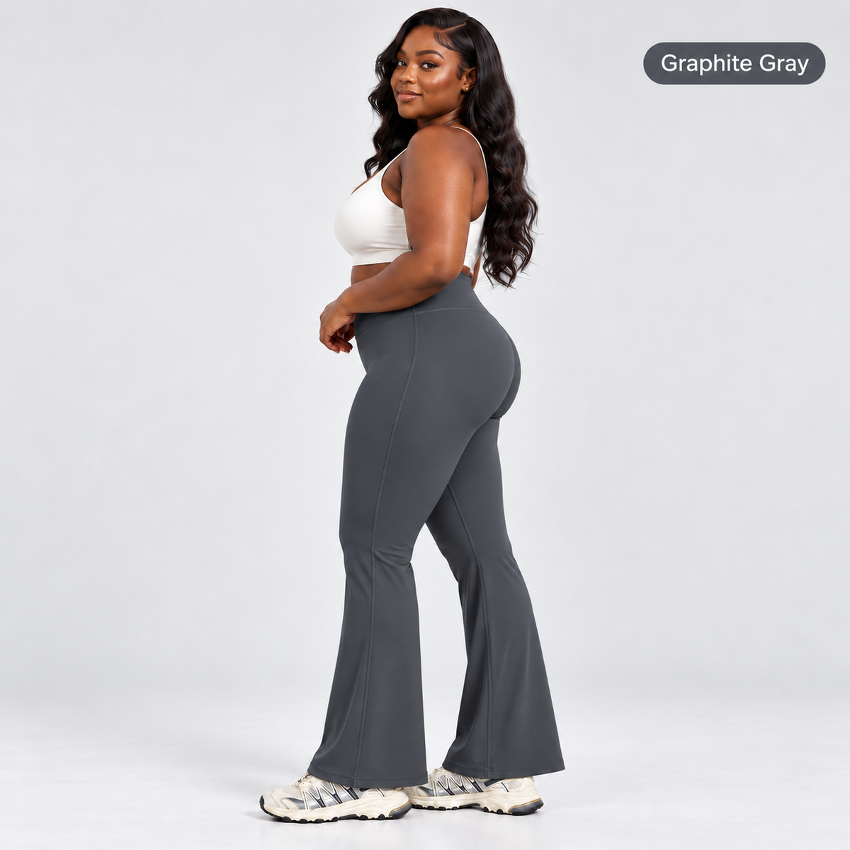 ⚡ LIMITED TIME OFFER 🍑 High-Waist Sculpting Flare Leggings | Rounder Curves, Flattering Flare