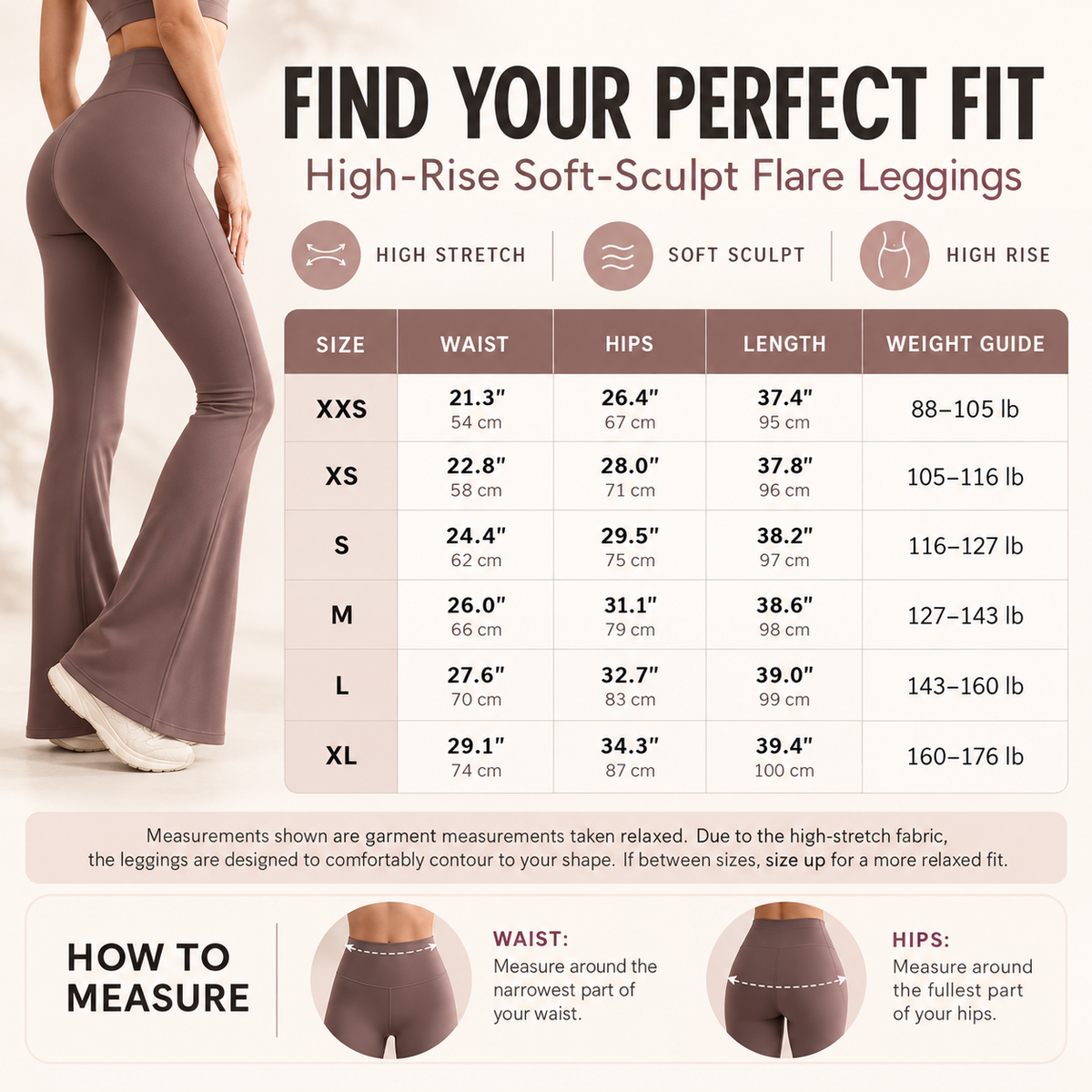 ⚡ LIMITED TIME OFFER 🍑 High-Waist Sculpting Flare Leggings | Rounder Curves, Flattering Flare