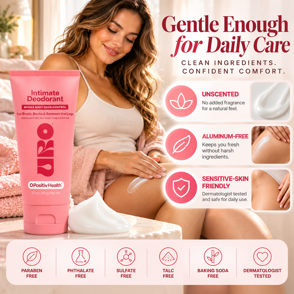 🌸 Limited-time promotion | Vaginal Probiotic + Intimate Deodorant Duo | pH Balance, Odor & Moisture Support