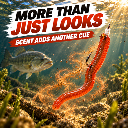 🎣Limited-time Special Sale🔥 — Scented Lifelike Earthworm Soft Lures | Natural Action