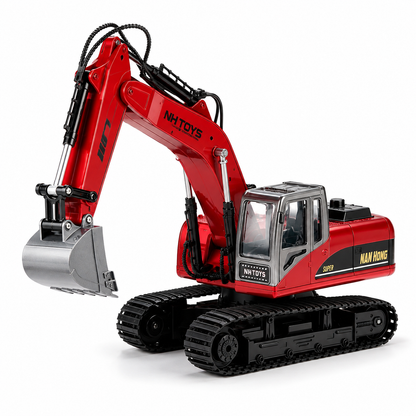 🔥 Limited Time 50% OFF🚜 1:14 RC Crawler Excavator – Alloy Bucket, Mist, Lights & Sound