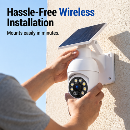 ⏰Limited Time-50% OFF🔥Solar Powered Simulated Surveillance Camera Street Light