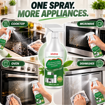 💥 50% OFF🧴 Kitchen Appliance Cleaner✨ Cuts Grease & Adds Shine