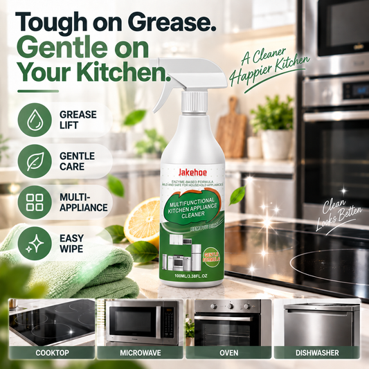 💥 50% OFF🧴 Kitchen Appliance Cleaner✨ Cuts Grease & Adds Shine