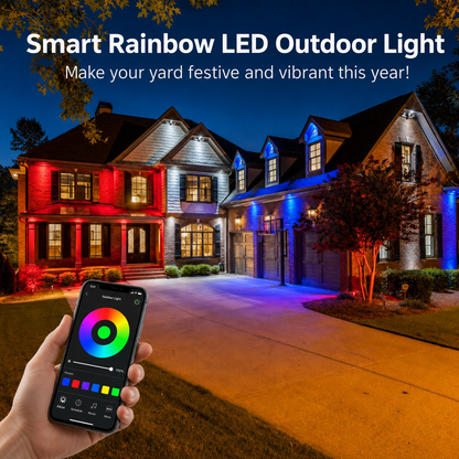 Smart Rainbow LED Permanent Outdoor Light – Smartlight | Early Christmas Sale 49% Off