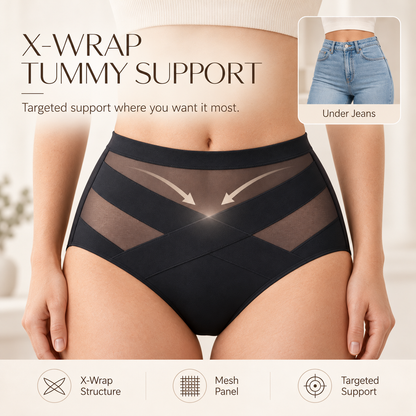 High‑Waist Tummy Control Seamless Shaping Panties