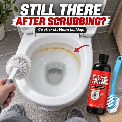 ⏰ Final 6 Hours 50% OFF 🚽 Heavy Duty Limescale & Urine Stain Remover | Stubborn Stain Rescue