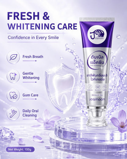 🦷 Probiotic Whitening Toothpaste Set – Stain Removal, Fresh Breath & Brightening Care