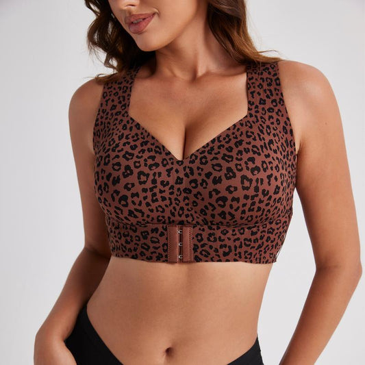 🔥Limited Time-49% OFF🔥【Postural correction】Women’s Beige Wireless Support Bra | Soft Breathable Yoga & Daily Wear Bra