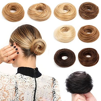 Fuller Bun in Seconds | 2-Pack Messy Bun Hair Extensions