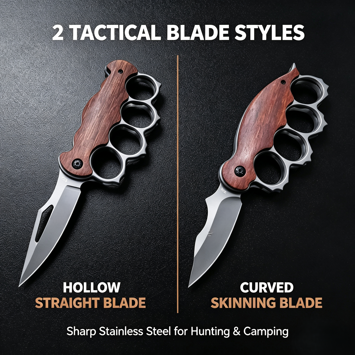 🔥Limited Time-50% OFF🔥Tiger Finger Grip Folding Utility Pocket Knife🗡️