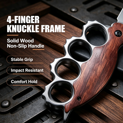 🔥Limited Time-50% OFF🔥Tiger Finger Grip Folding Utility Pocket Knife🗡️