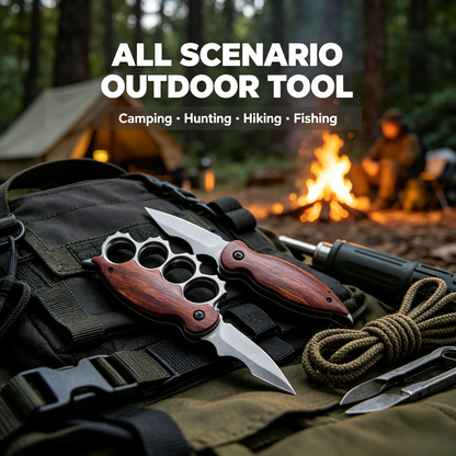 🔥Limited Time-50% OFF🔥Tiger Finger Grip Folding Utility Pocket Knife🗡️