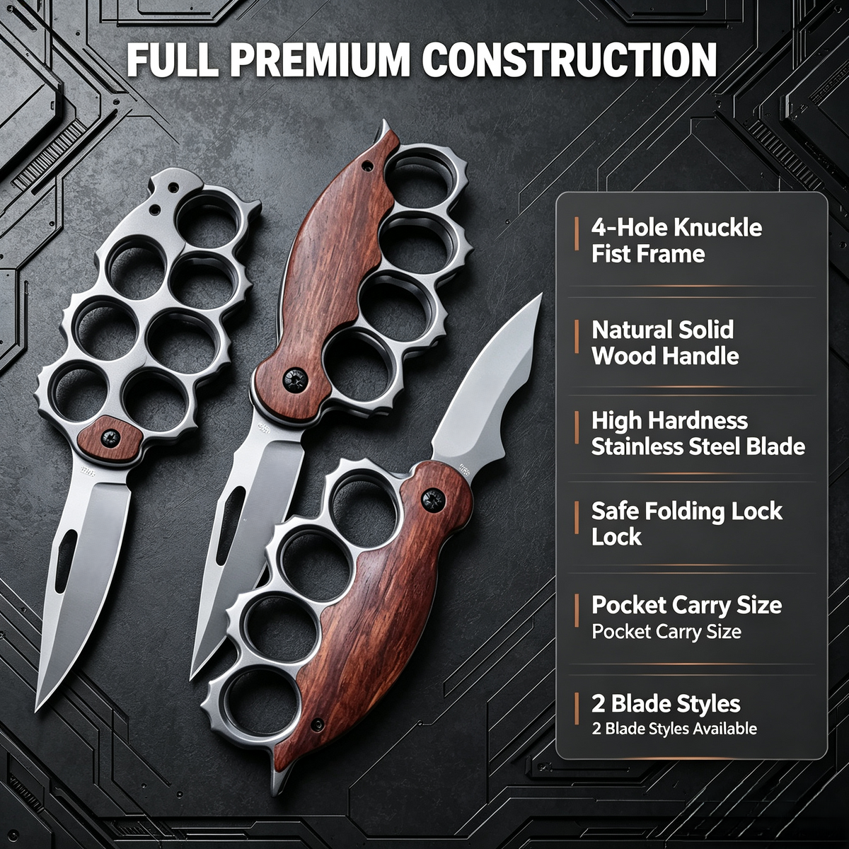 🔥Limited Time-50% OFF🔥Tiger Finger Grip Folding Utility Pocket Knife🗡️