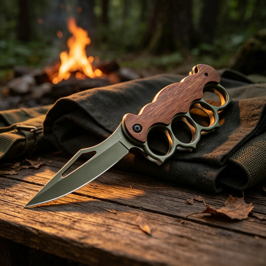 🔥Limited Time-50% OFF🔥Tiger Finger Grip Folding Utility Pocket Knife🗡️