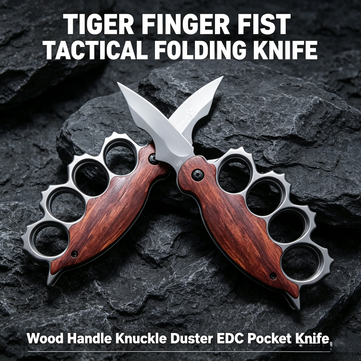 🔥Limited Time-50% OFF🔥Tiger Finger Grip Folding Utility Pocket Knife🗡️