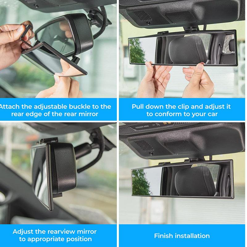 🚙360° Safety🌍The Ultimate Panoramic Rearview Mirror for Your Car