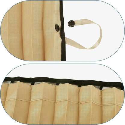 🚗4 Pcs Magnetic Car Side Window Sun Shades, Privacy & UV Protection Car Window Curtain