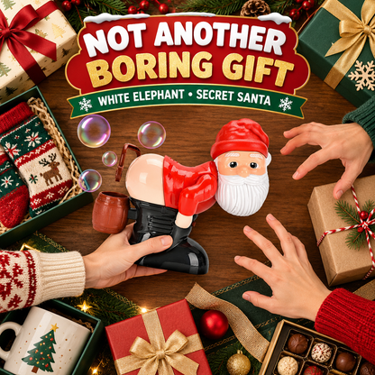 🎄 Christmas Sale: 50% OFF🎅 Farting Santa Bubble Machine💨 Funny Holiday Party Toy & Gift