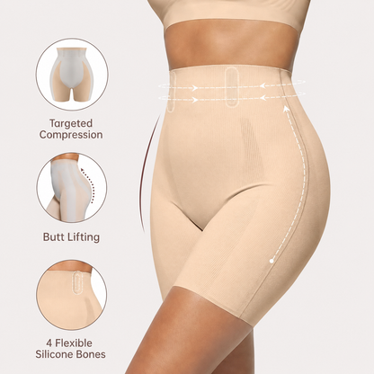 High Waist Tummy Control Shapewear Shorts for Women