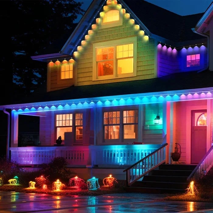 Smart Rainbow LED Permanent Outdoor Light – Smartlight | Early Christmas Sale 49% Off